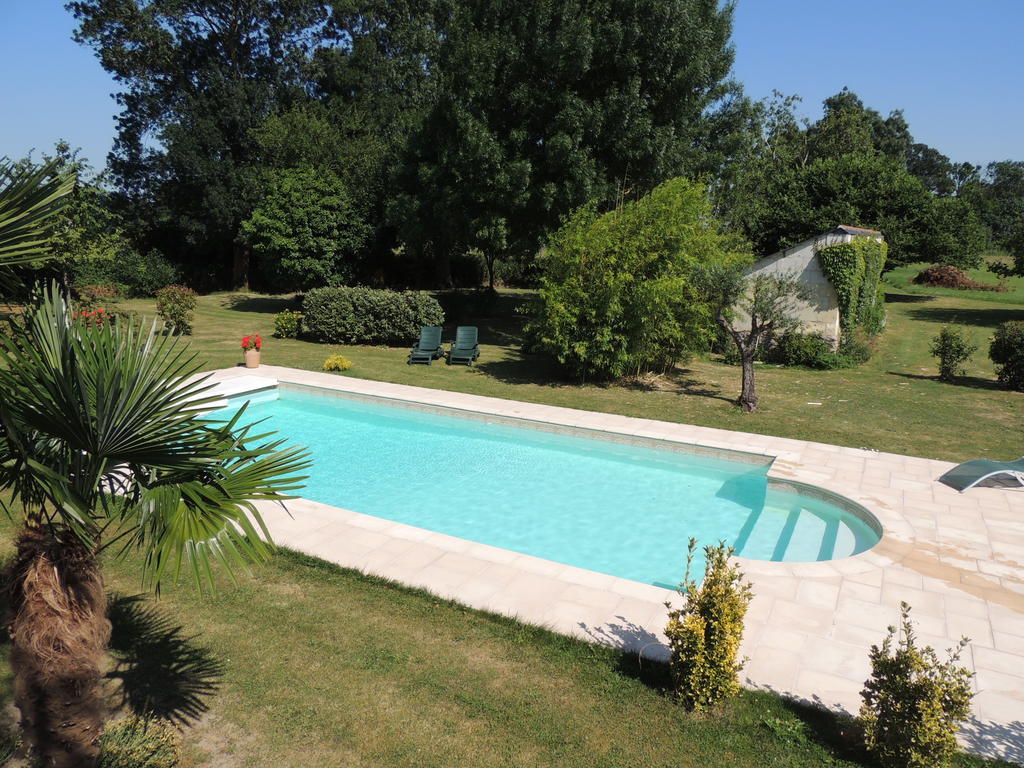 La Jarillais Hotel Saumur Eksteriør billede